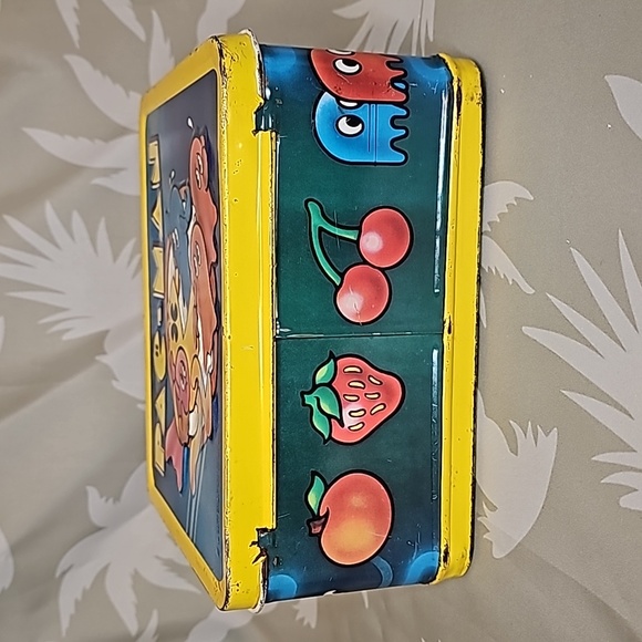 Vintage Aladdin 1980 PAC-MAN Video Game Metal Lunchbox - Picture 10 of 11